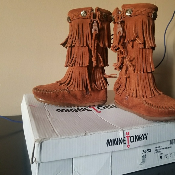 SOLD minnetonka knee boots - Picture 3 of 3